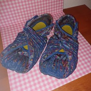 Vibram Furoshiki blue multicolored shoes